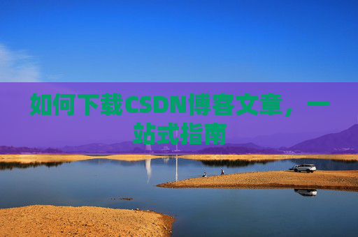 如何下载CSDN博客文章，一站式指南